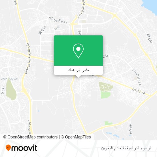 خريطة الرسوم الدراسية للأخت