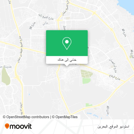 خريطة استوديو الموقع