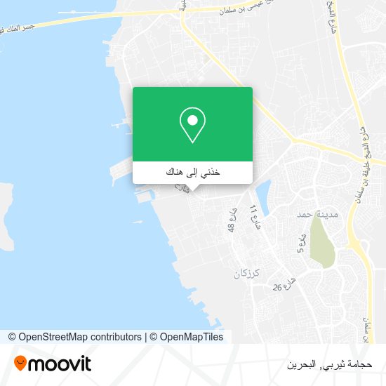 خريطة حجامة ثيربي