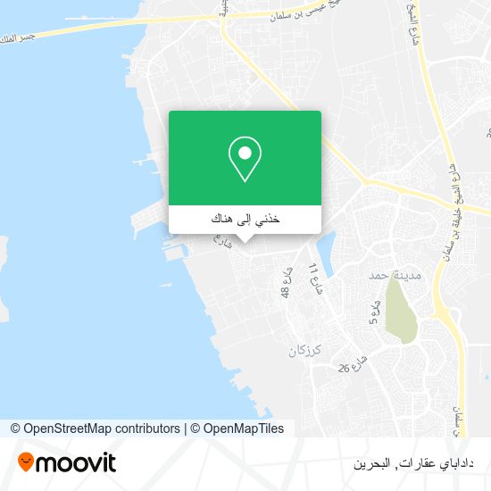 خريطة داداباي عقارات