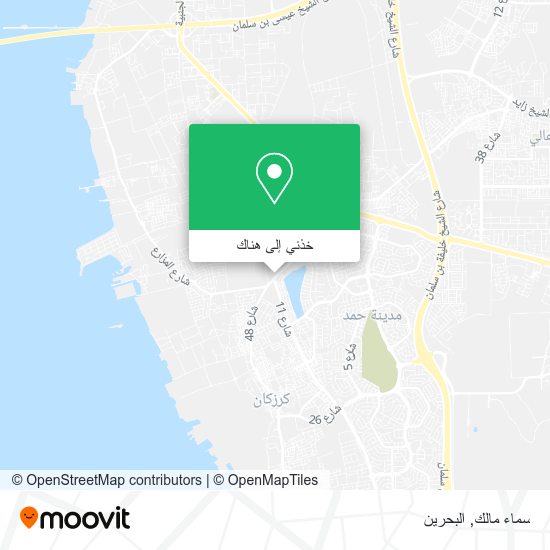 خريطة سماء مالك