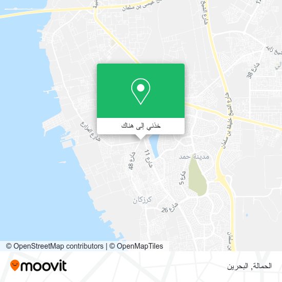 خريطة الحمالة