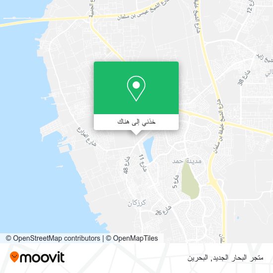 خريطة متجر البحار الجديد