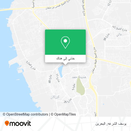 خريطة يوسف الشرعه