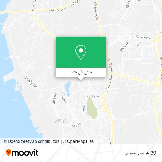 خريطة 39 غريب
