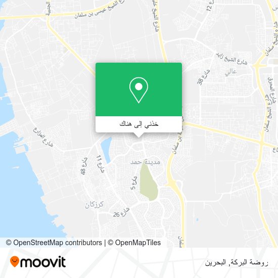 خريطة روضة البركة
