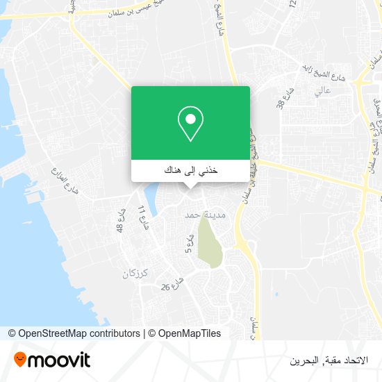 خريطة الاتحاد مقبة