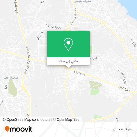 خريطة سارة