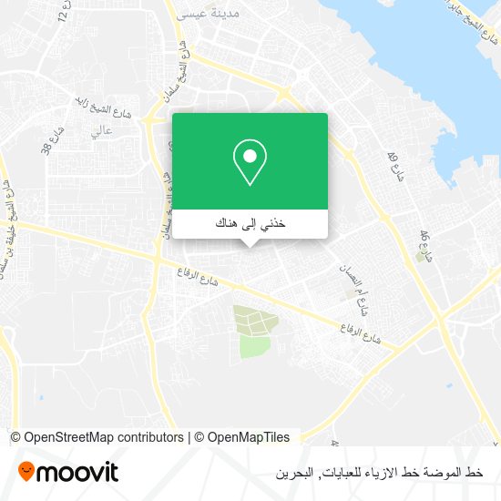خريطة خط الموضة خط الازياء للعبايات