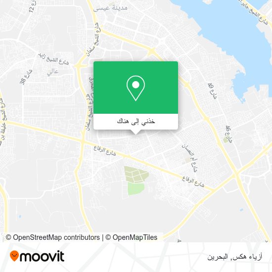 خريطة أزياء هكس