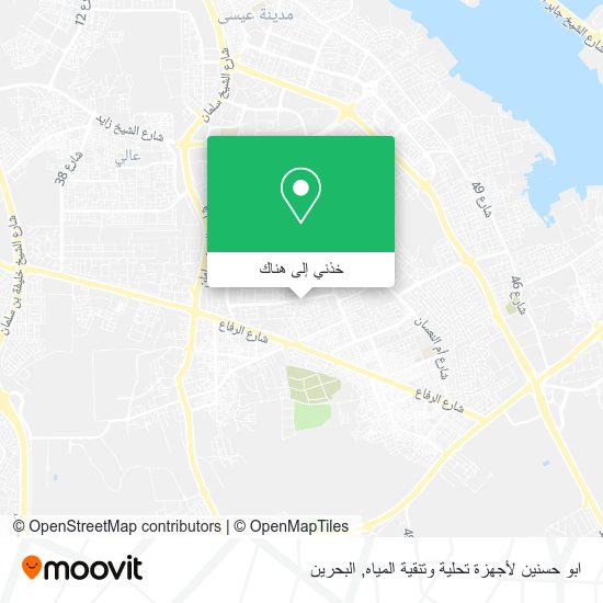 خريطة ابو حسنين لأجهزة تحلية وتنقية المياه