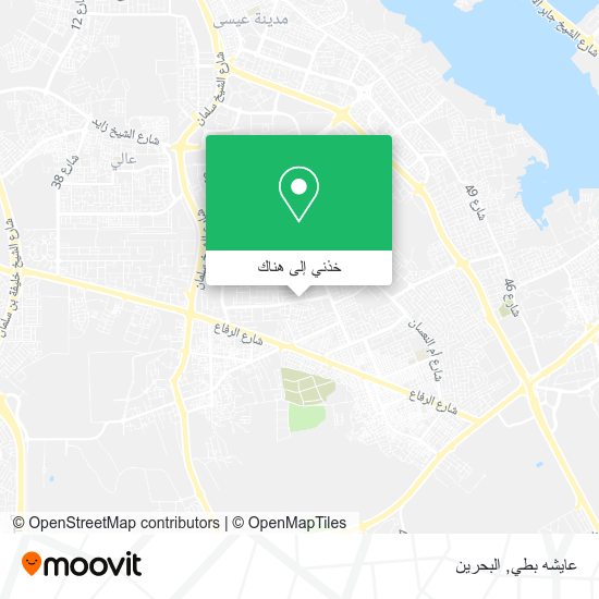 خريطة عايشه بطي
