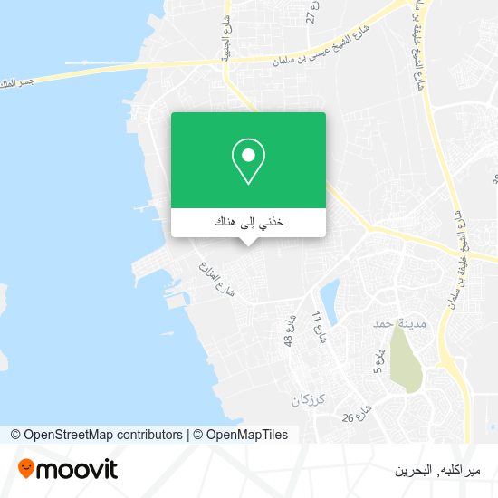 خريطة ميراكلبه