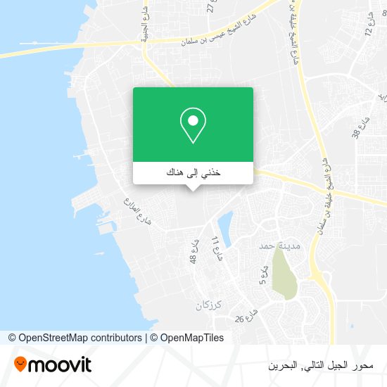 خريطة محور الجيل التالي