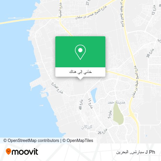 خريطة J Ph سبارتس