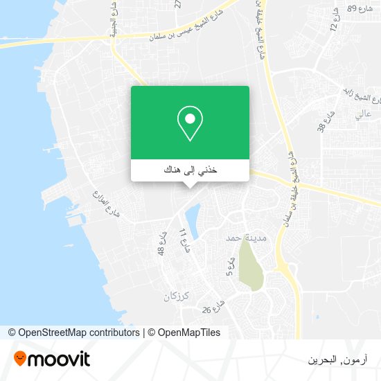 خريطة آرمون