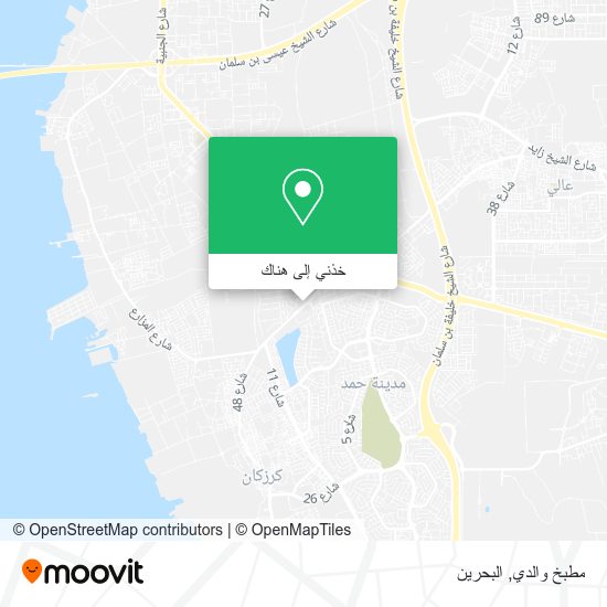 خريطة مطبخ والدي