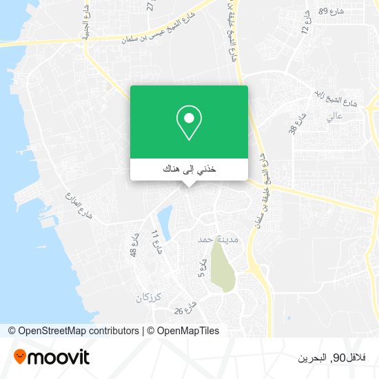 خريطة فلافل90