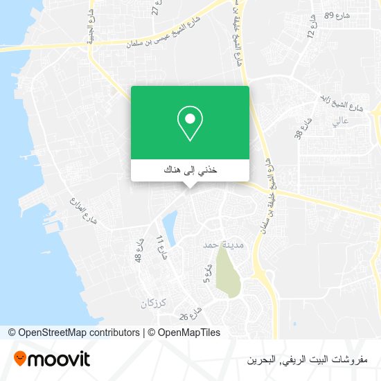 خريطة مفروشات البيت الريفي