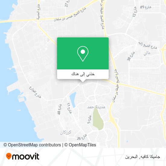 خريطة جاميكا كافيه