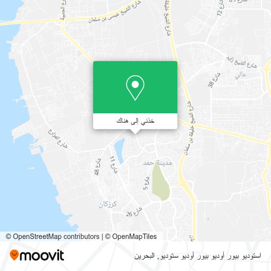 خريطة استوديو بيور أوديو بيور أوديو ستوديو