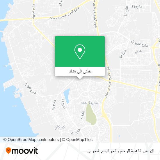 خريطة الأرض الذهبية للرخام والجرانيت