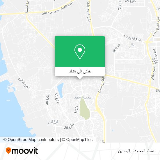 خريطة هشام المعيودة