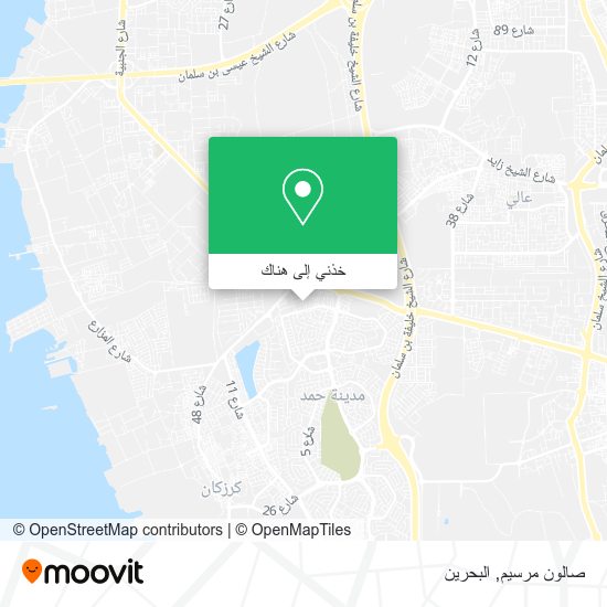 خريطة صالون مرسيم