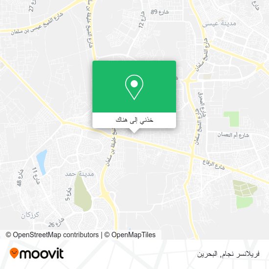 خريطة فريلانسر نجام