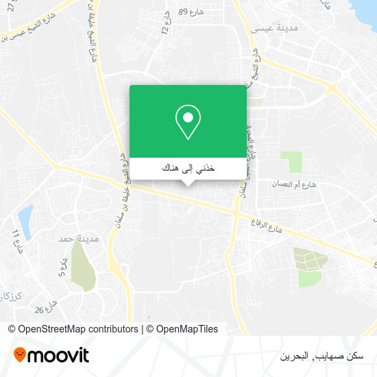 خريطة سكن صهايب