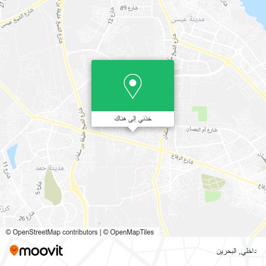 خريطة داخلي