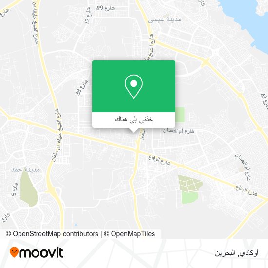 خريطة أوكادي