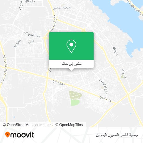 خريطة جمعية الشعر الشعبي