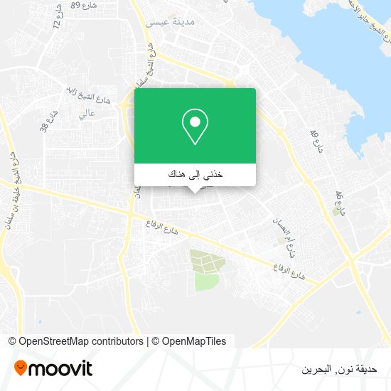 خريطة حديقة نون