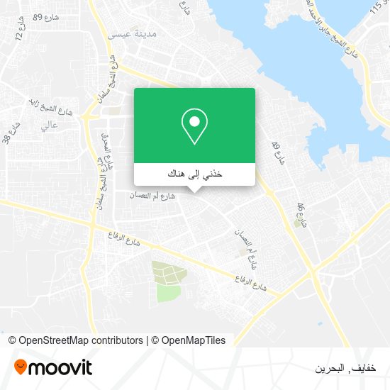 خريطة خفايف