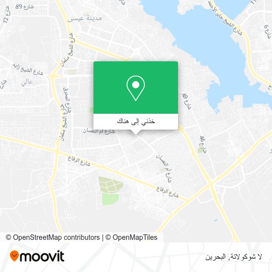 خريطة لا شوكولاتة