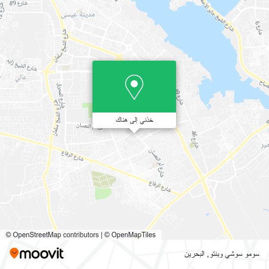 خريطة سومو سوشي وبنتو