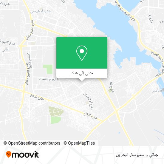 خريطة جباتي و سمبوسة
