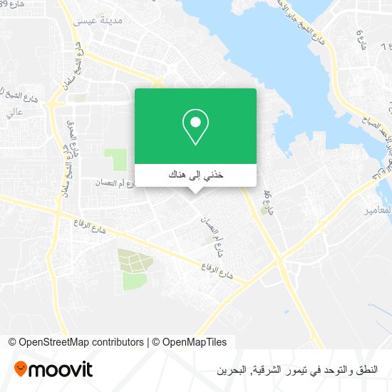 خريطة النطق والتوحد في تيمور الشرقية