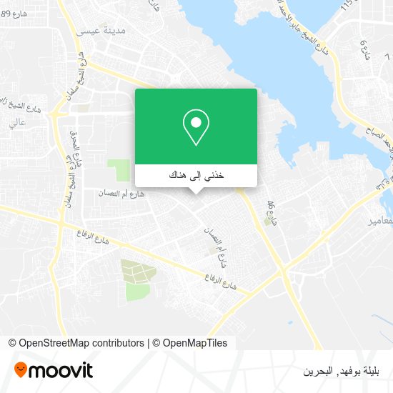 خريطة بليلة بوفهد