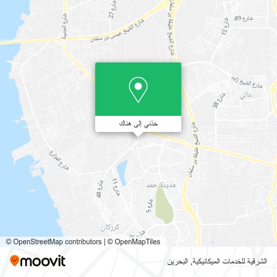 خريطة الشرقية للخدمات الميكانيكية