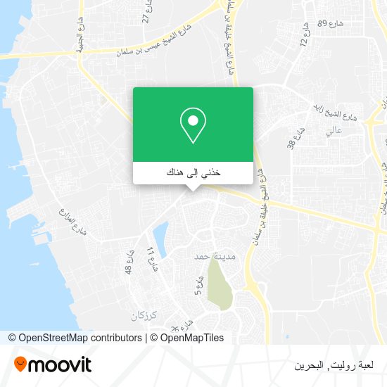 خريطة لعبة روليت