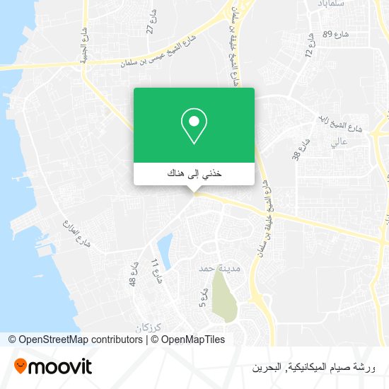 خريطة ورشة صيام الميكانيكية