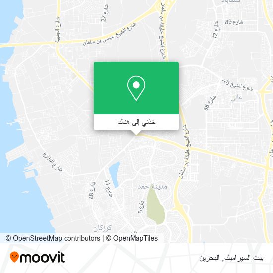خريطة بيت السيراميك