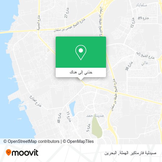 خريطة صيدلية فارماكير الهملة