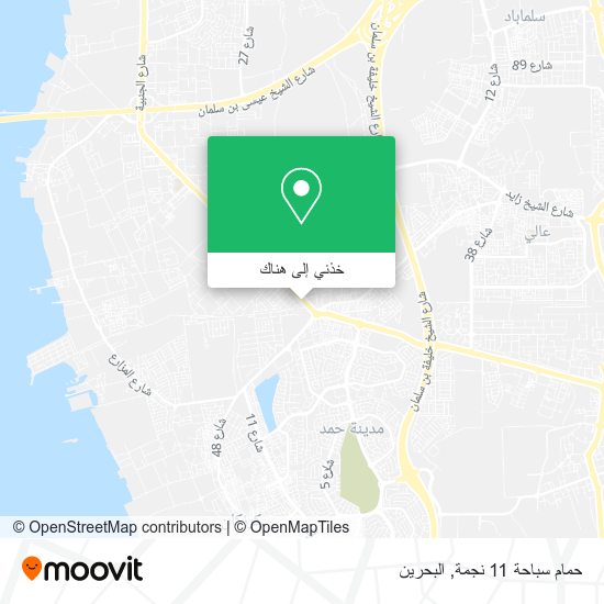 خريطة حمام سباحة 11 نجمة