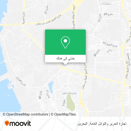 خريطة تجارة الحرير والتوابل العامة