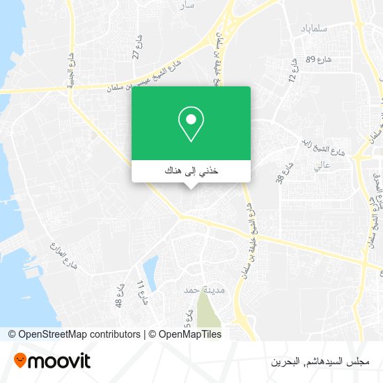 خريطة مجلس السيدهاشم