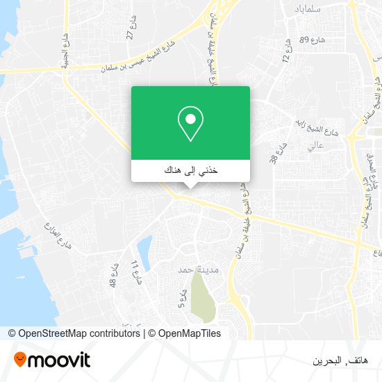 خريطة هاتف