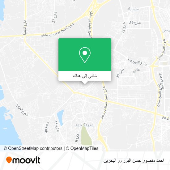 خريطة احمد منصور حسن البوري